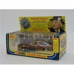 A BOXED CORGI TOYS KOJAK BUICK, No.290, bronze livery, two figures  50-60