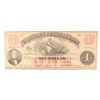Image 1 : 1862 $1 VIRGINA TREASURY NOTE