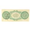 Image 2 : 1873 $2 STATE OF SOUTH CAROLINA CU