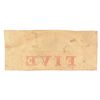 Image 2 : 1855 $5 STATE BANK SOUTH CAROLINA