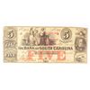 Image 1 : 1861 $5 BANK OF SOUTH CAROLINA
