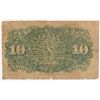 Image 2 : 1863 TEN CENT US FRACTIONAL CURRENCY