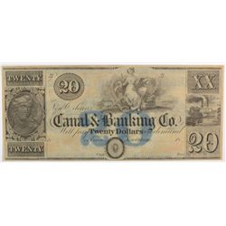 18- $20 CANAL & BANKING CO. (NEW ORLEANS, LA)