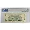 Image 2 : 1999 $5 FEDERAL RESERVE NOTE (STAR) PMG 66