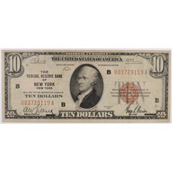 1929 $10 NATIONAL NEW YORK, NY