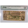 Image 1 : 1862 $1 CONFEDERATE STATES OF AMERICA PMG 12 (RARE NOTE)