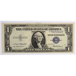 1935F $1 SILVER CERTIFICATE (STAR) CU