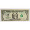 Image 1 : 1995 $1 FEDERAL RESERVE NOTE (MINT ERROR-WET TRANSFER)