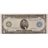 Image 1 : 1914 $5 FEDERAL RESERVE NOTE AU+