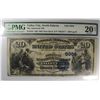 Image 1 : 1882 $20 NATIONAL VALLEY CITY, ND PMG 20 NET