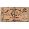Image 1 : 1863 FIVE CENT STATE OF NORTH CAROLINA