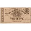 Image 1 : 1862 TEN CENT STATE OF NORTH CAROLINA