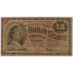 1863 FIFTEEN CENT US FRACTIONAL