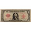 Image 1 : 1923 $1 US NOTE (RED SEAL)