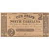 Image 1 : 1861 $2 STATE OF NORTH CAROLINA