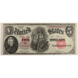 1907 $5 US NOTE (NICE NOTE)