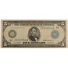 Image 1 : 1914 $5 FEDERAL RESERVE NOTE