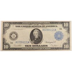 1914 $10 FEDERAL RESERVE NOTE