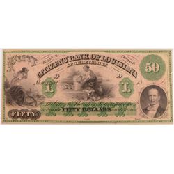 18- $50 CITIZENS BANK OF LOUISANA AT SHEREVPORT