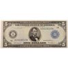 Image 1 : 1914 $5 FEDERAL RESERVE NOTE