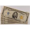 Image 1 : 4-1934 $5 SILVER CERTIFICATES (NORTH AFRICAN)