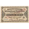 Image 1 : 1876 US INTERNATIONAL EXHIBITION (PHILADELPHIA) RED OVERPRINT & BLUE SERIAL #
