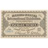 Image 1 : 1876 US INTERNATIONAL EXHIBITION (PHILADELPHIA) BLUE SERIAL #
