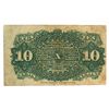 Image 2 : 1863 TEN CENT US FRACTIONAL CURRENCY