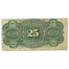 Image 2 : 1863 TWENTY FIVE CENT US FRACTIONAL CURRENCY