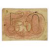 Image 2 : 1863 FIFTY CENT US FRACTIONAL CURRENCY