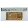 Image 1 : 1774 $1 MARYLAND COLONIAL CURRENCY PMG 25