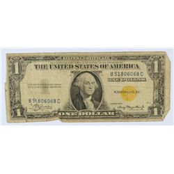 1935 $1 SILVER CERTIFICATE (NORTH AFRICAN)