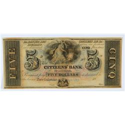 18- $5 CITIZENS BANK OF LOUISANA CU