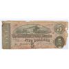 Image 1 : 1864 $5 CONFEDERATE STATES OF AMERICA