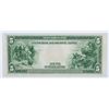 Image 2 : 1914 $5 FEDERAL RESERVE NOTE XF/AU (NICE)