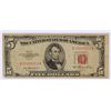 Image 1 : 1953 $5 US NOTE