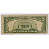 Image 2 : 1953 $5 US NOTE