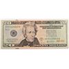 Image 1 : 2004 $20 FEDERAL RESERVE NOTE (MINT ERROR-MISSING SEAL)