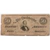 Image 1 : 1864 $50 CONFEDERATE STATES OF AMERICA
