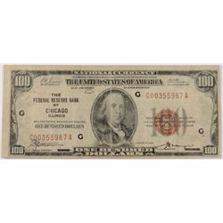 1929 $100 NATIONAL CHICAGO, IL