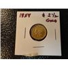 Image 1 : 1857 GOLD $2.50  LIBERTY HEAD