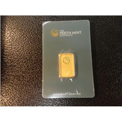 10 GRAM GOLD BAR-PERTH MINT