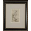 Image 1 : Pierre Bonnard Art Print Framed Man Writing