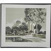 Image 1 : Merv Corning Signed Artist Proof Print Church Monastery