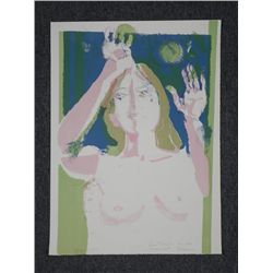 Judith Armoud Signed Proof Art Print Eve Female Nude
