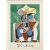Image 1 : Pablo Picasso : Blue, Green & Brown Art Print