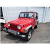 Image 1 : 2001 Jeep 4 x 4 Jeep Wrangler Sport