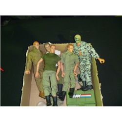 5 G.I. Joe's 12" Action Figures