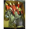 Image 1 : Vintage Red Handles Kitchen Utensils