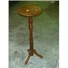 Image 1 : 3 Legged Round Oak Plant Stand